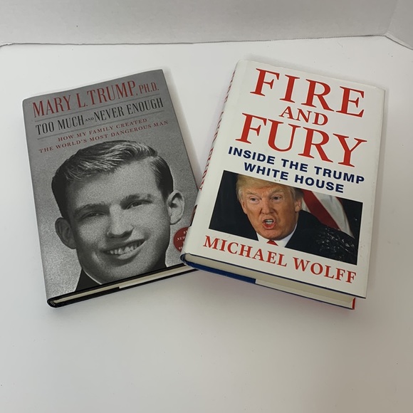 Book Bundle | Fire And Fury Inside The TRUMP White House Too Much & Never Enough - Picture 10 of 10